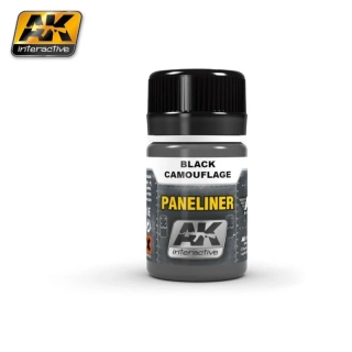 Paneliner for Black Camo 35ml AK Interactive
