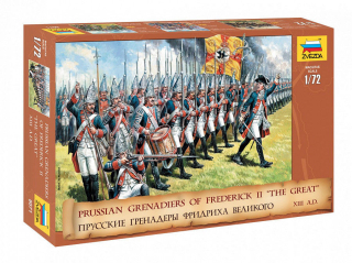 Prussian Grenadiers of Frederick II the Great 1:72 Zvezda