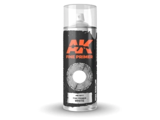 Fine Primer White Spray 400ml AK Interactive