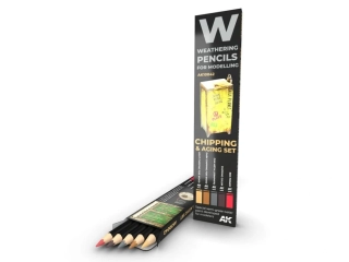 Watercolor Pencil Set Chipping AK Interactive