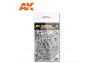 Flexible Airbrush Stencils 1/48 - 1/72 AK Interactive