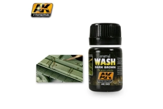 Dark brown Wash 35ml AK Interactive