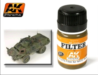 Filter For NATO Tanks 35ml AK Interactive