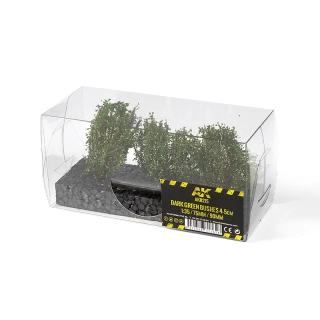 Dark Green Bushes 4-5CM 1:35 / 75MM / 90MM AK Interactive