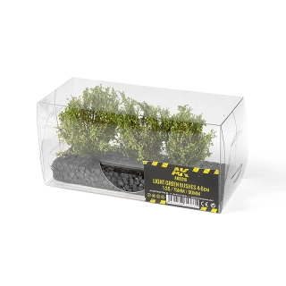 Light Green Bushes 4-5CM 1:35 / 75MM / 90MM AK Interactive