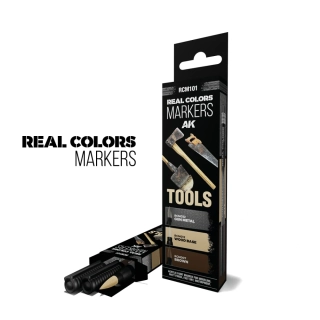 Real Colors Markers Rotating AK Interactive
