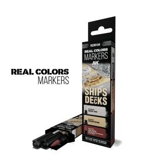 Ships and Decks RC Markers Set AK Interactive