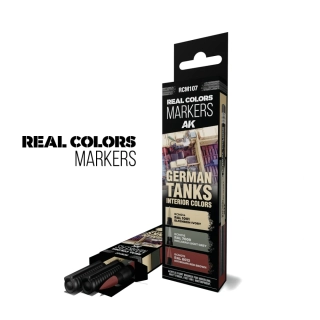 German Tanks Interior Colors RC Markers Set AK Interactive