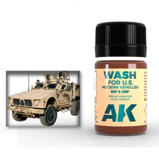 oif & oef – us vehicles wash 35ml AK Interactive