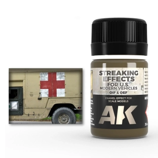 oif & oef – us vehicles Streaking Effects 35ml AK Interactive