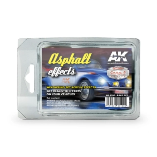 Asphalt Effects Race Set AK Interactive