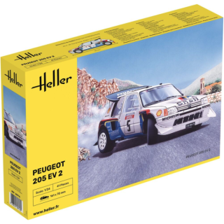 Peugeot 205 EV 2 1:24 Heller