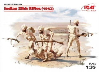 Indian Sikh Rifles 1942 1:35 ICM
