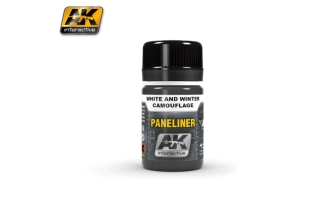 Paneliner for white and winter camouflage 35ml AK Interactive